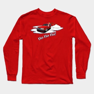 Santa's Wagon Long Sleeve T-Shirt